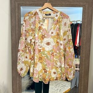 Floral blouse
